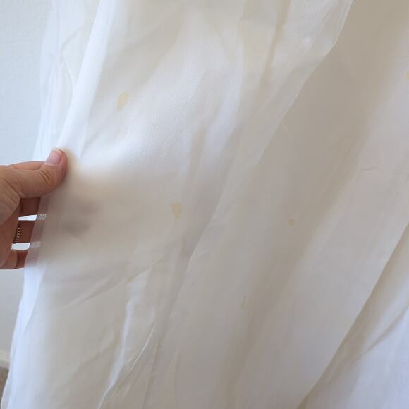 Vintage Alfred Angelo Edythe Vincent 1950s 60s Womens Wedding Dress Gown Lace XS - Picture 11 of 16